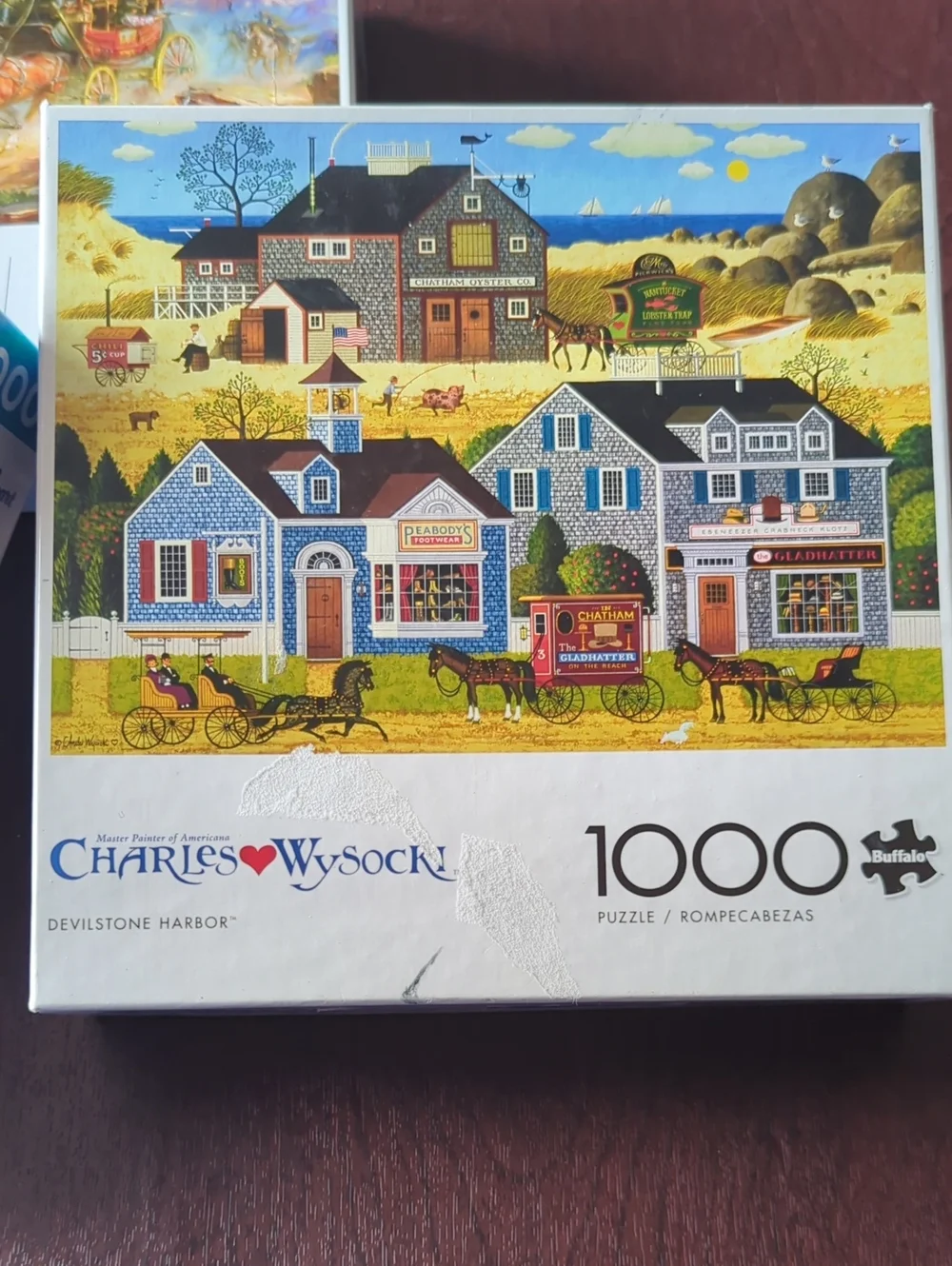 (3) Buffalo Games and Puzzles 1000pc Puzzles. See pictures